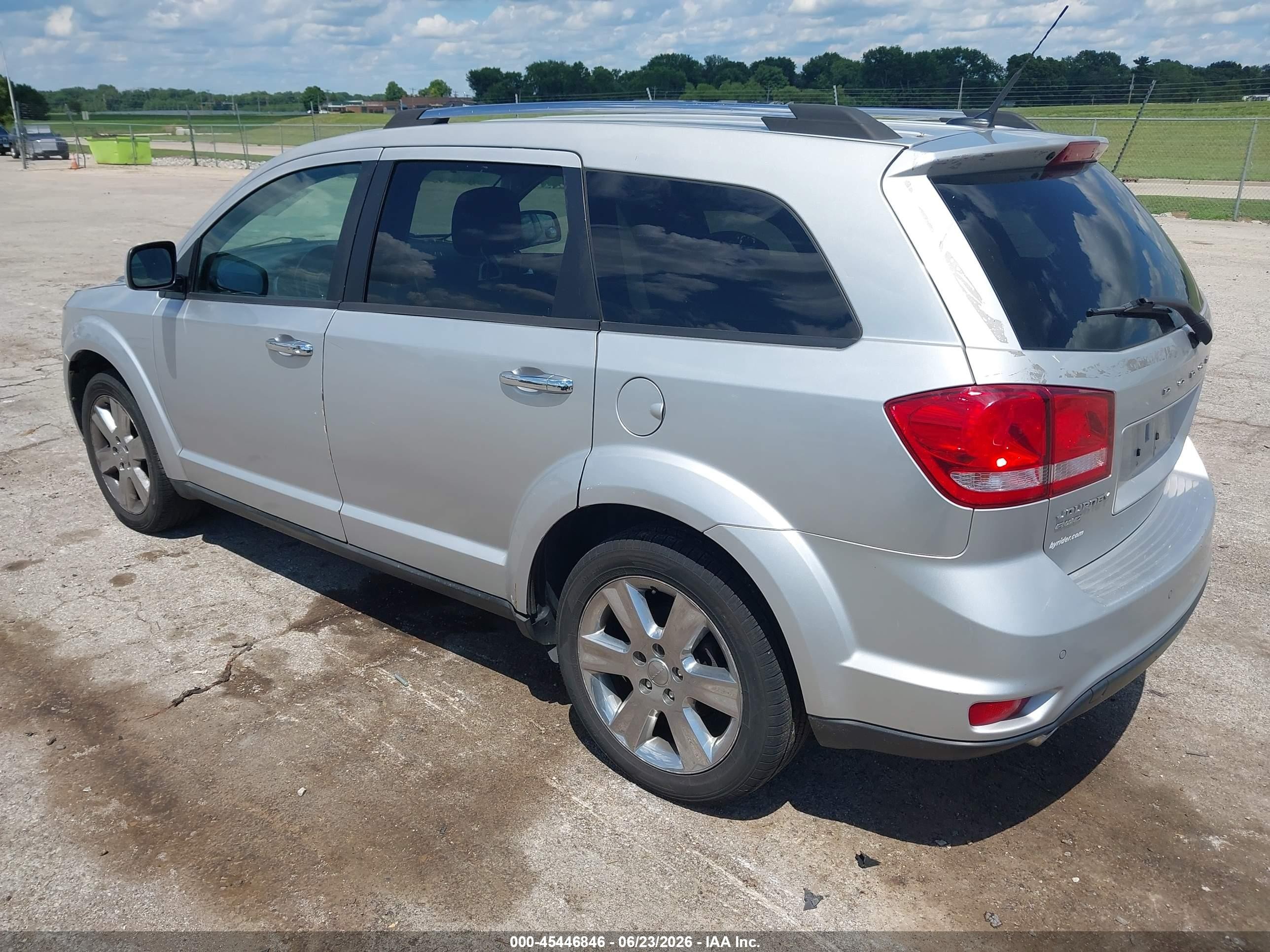 2012 Dodge Journey Crew Silver vin: 3C4PDDDG7CT225346