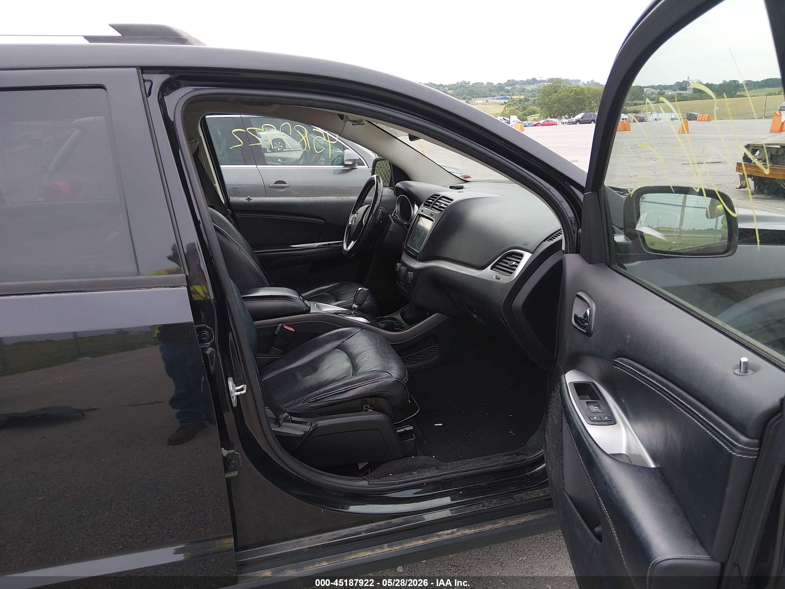 2013 Dodge Journey Crew Black vin: 3C4PDDDG7DT510372