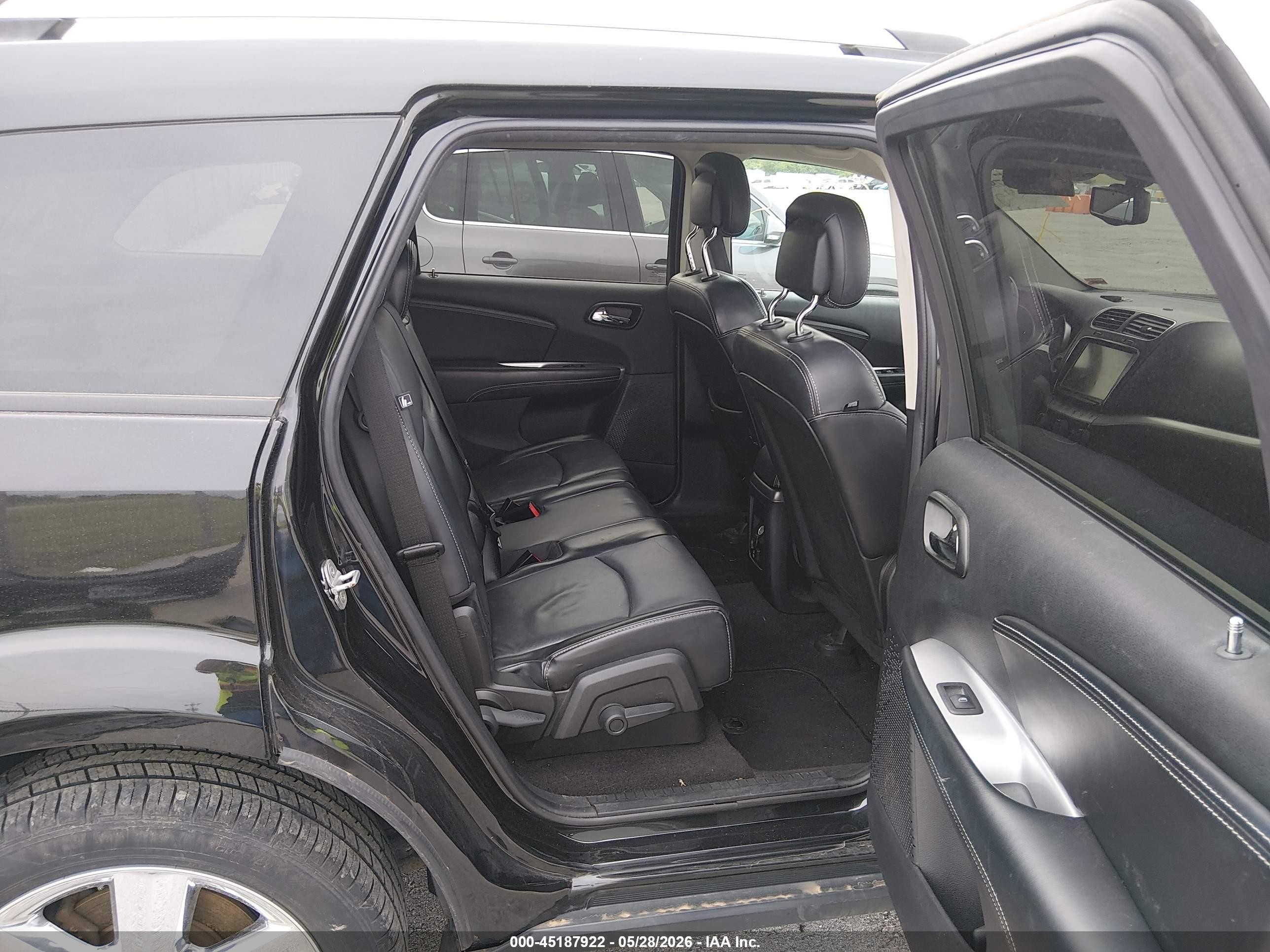 2013 Dodge Journey Crew Black vin: 3C4PDDDG7DT510372