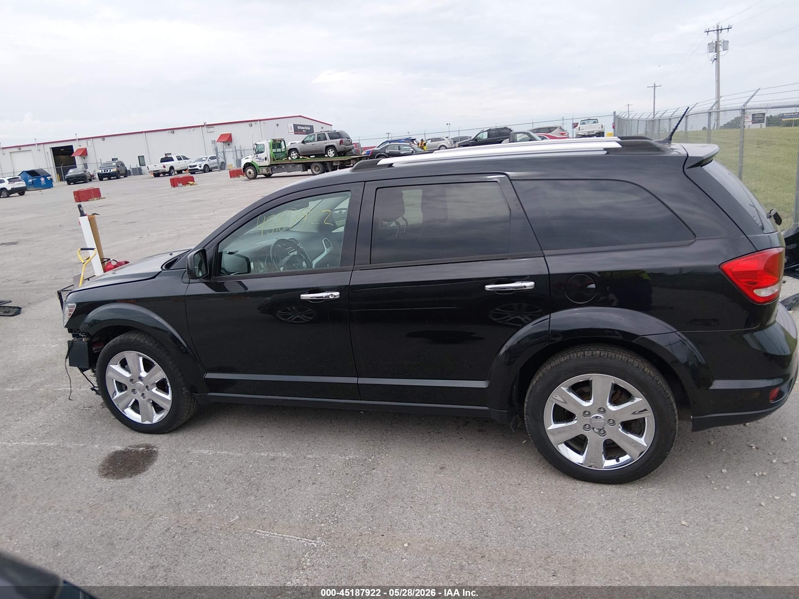 2013 Dodge Journey Crew Black vin: 3C4PDDDG7DT510372