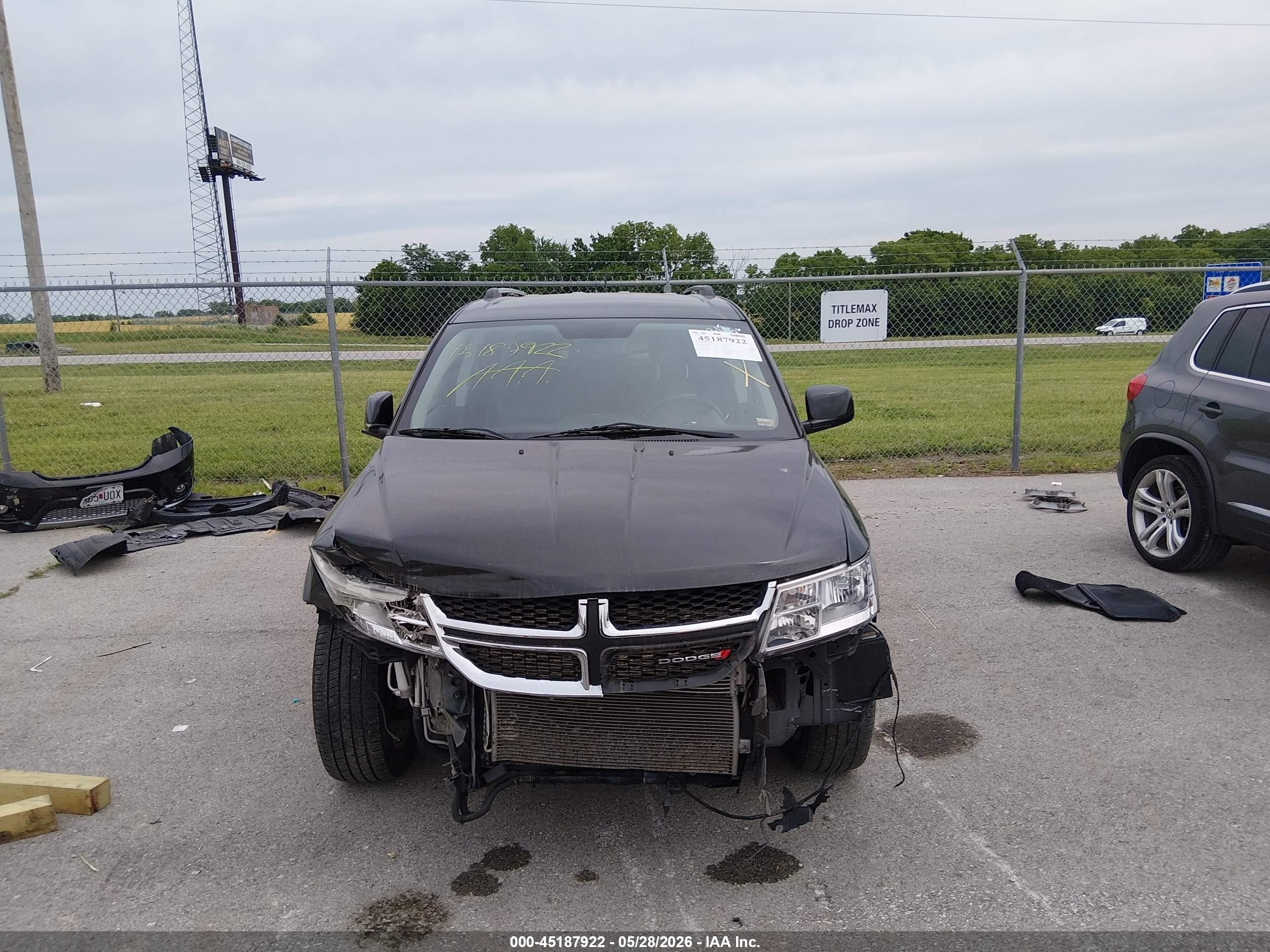 2013 Dodge Journey Crew Black vin: 3C4PDDDG7DT510372