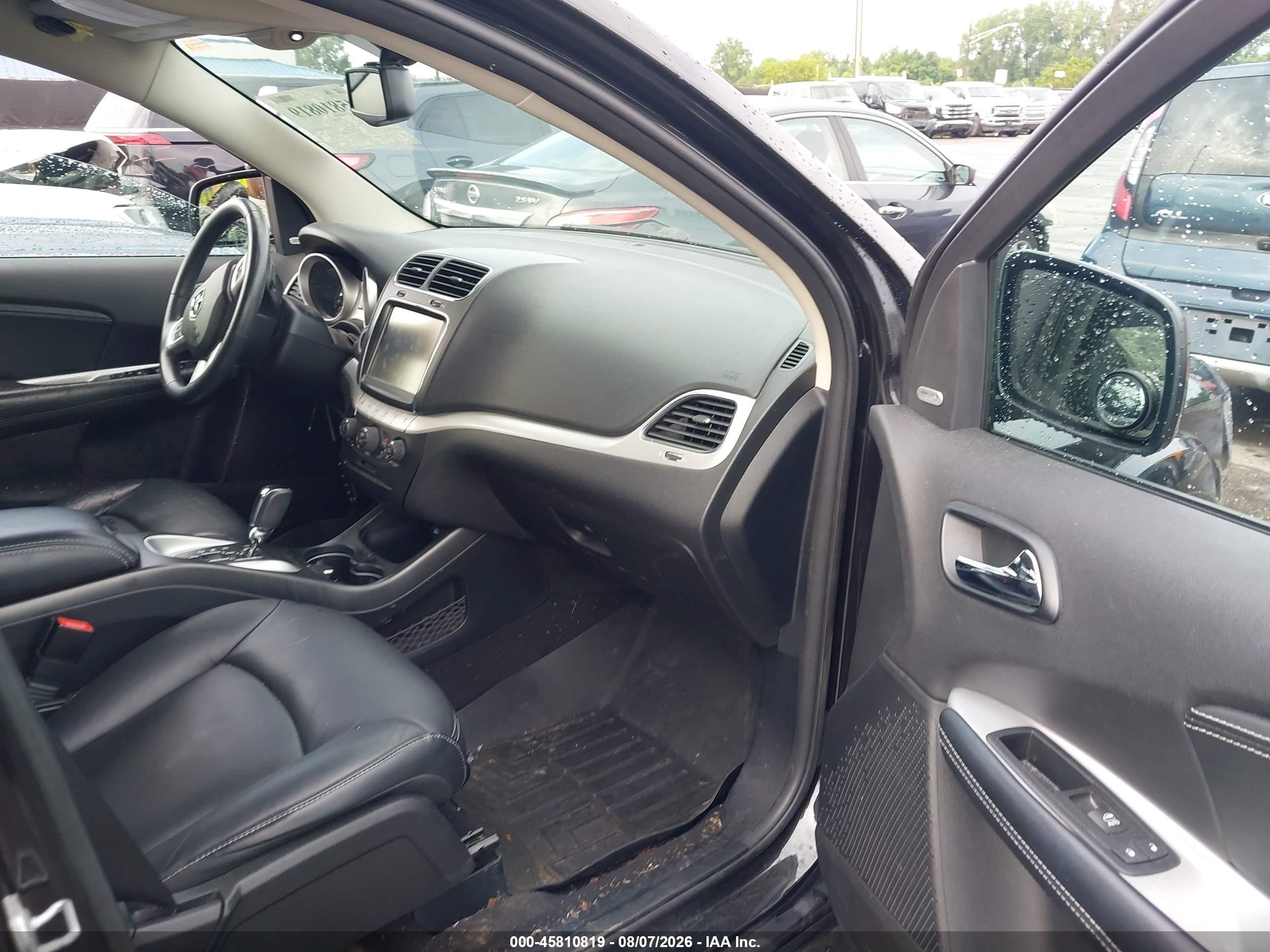 2013 Dodge Journey Crew Black vin: 3C4PDDDG7DT541556
