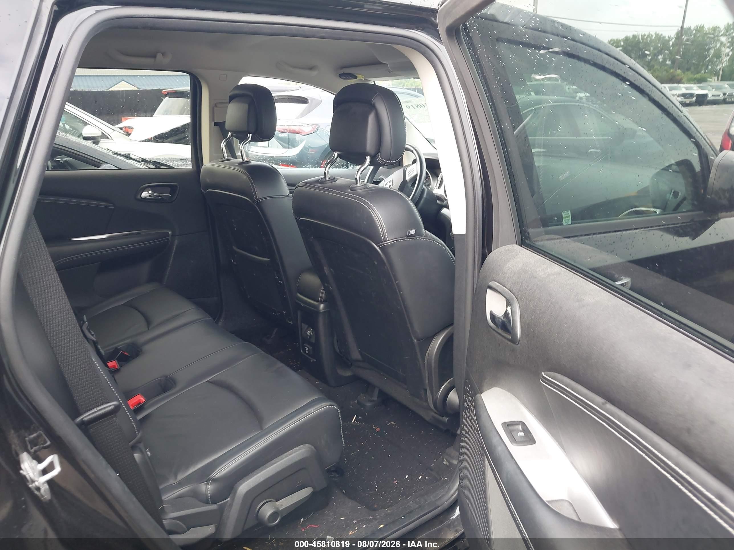 2013 Dodge Journey Crew Black vin: 3C4PDDDG7DT541556