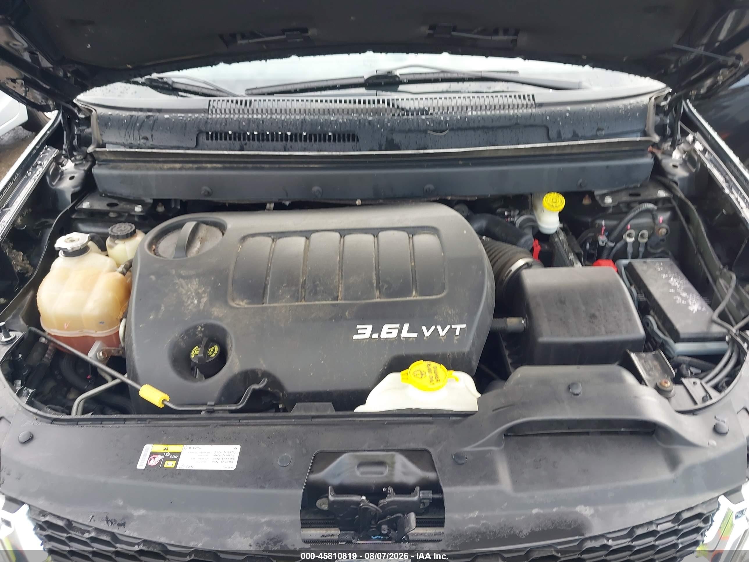 2013 Dodge Journey Crew Black vin: 3C4PDDDG7DT541556