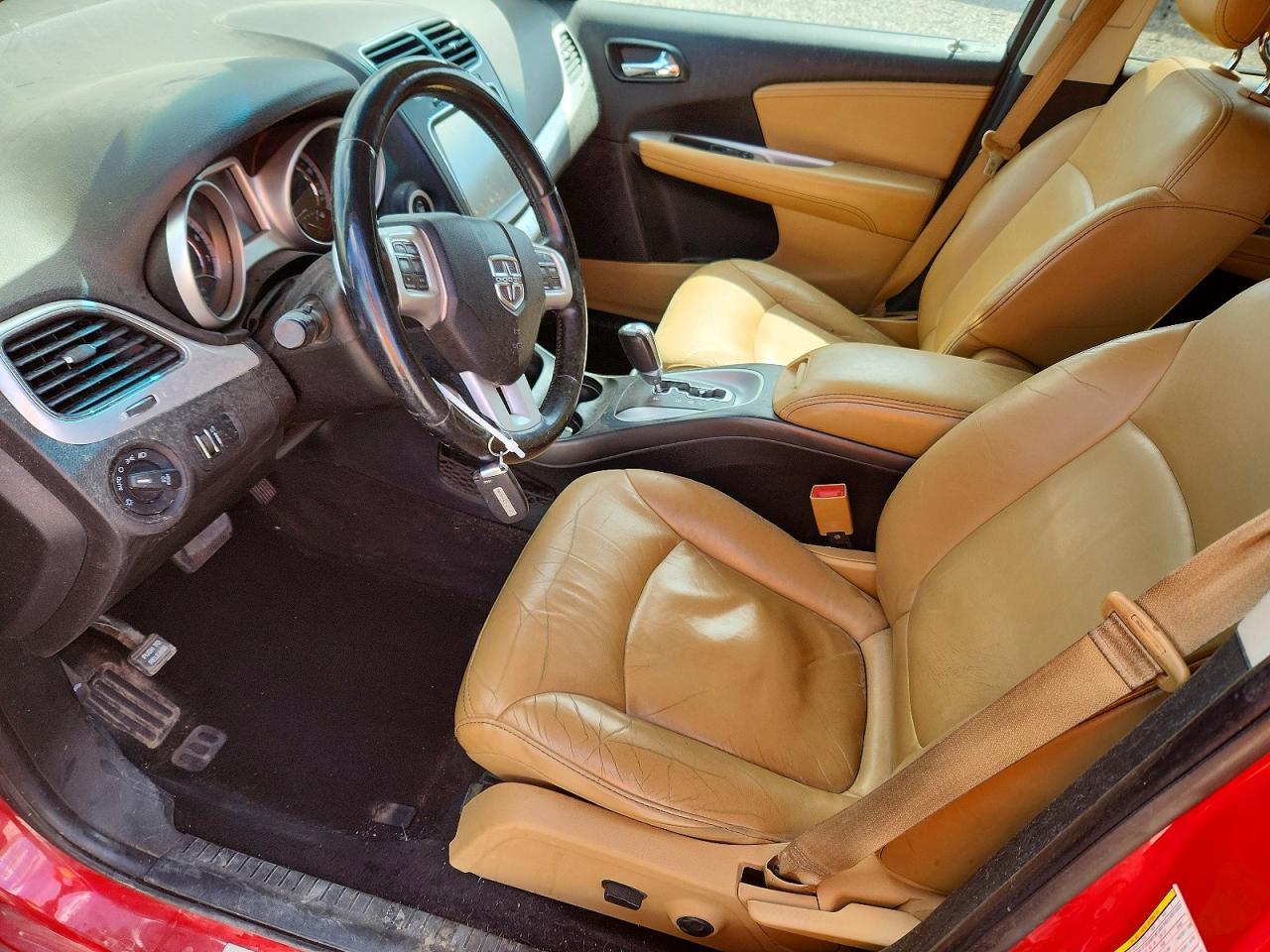 2014 Dodge Journey Limited Red vin: 3C4PDDDG7ET279183