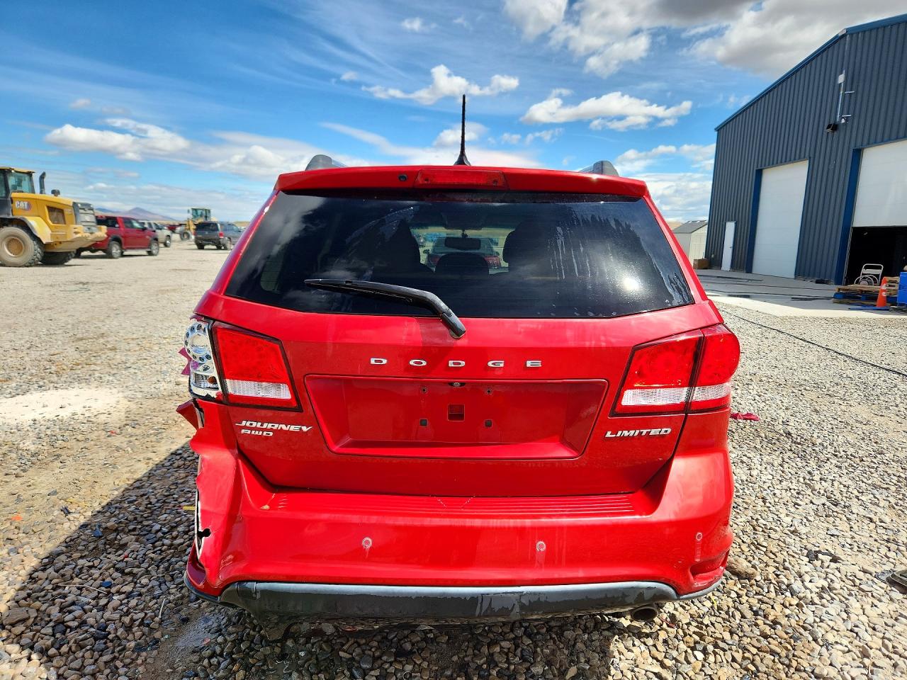 2014 Dodge Journey Limited Red vin: 3C4PDDDG7ET279183