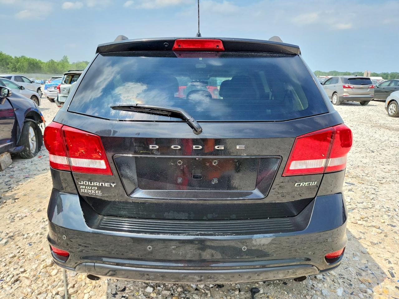 2012 Dodge Journey Crew Black vin: 3C4PDDDG8CT307800