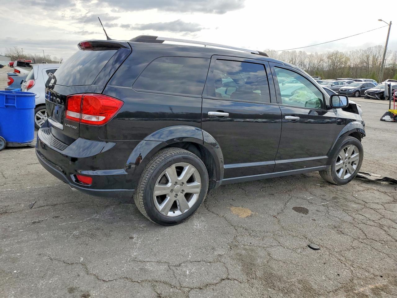 2014 Dodge Journey Limited Black vin: 3C4PDDDG8ET220238