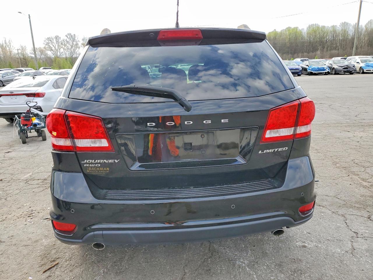 2014 Dodge Journey Limited Black vin: 3C4PDDDG8ET220238
