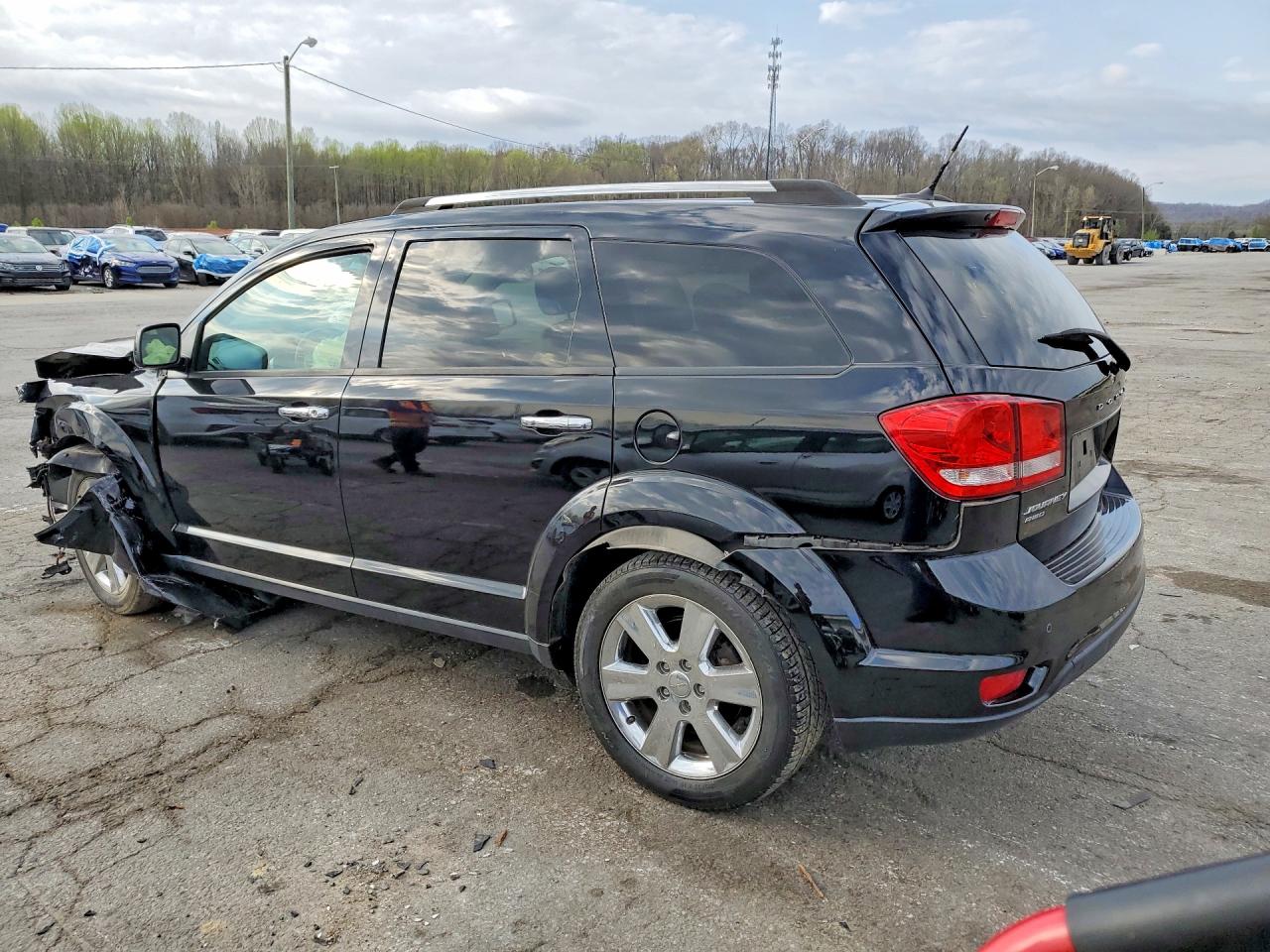 2014 Dodge Journey Limited Black vin: 3C4PDDDG8ET220238
