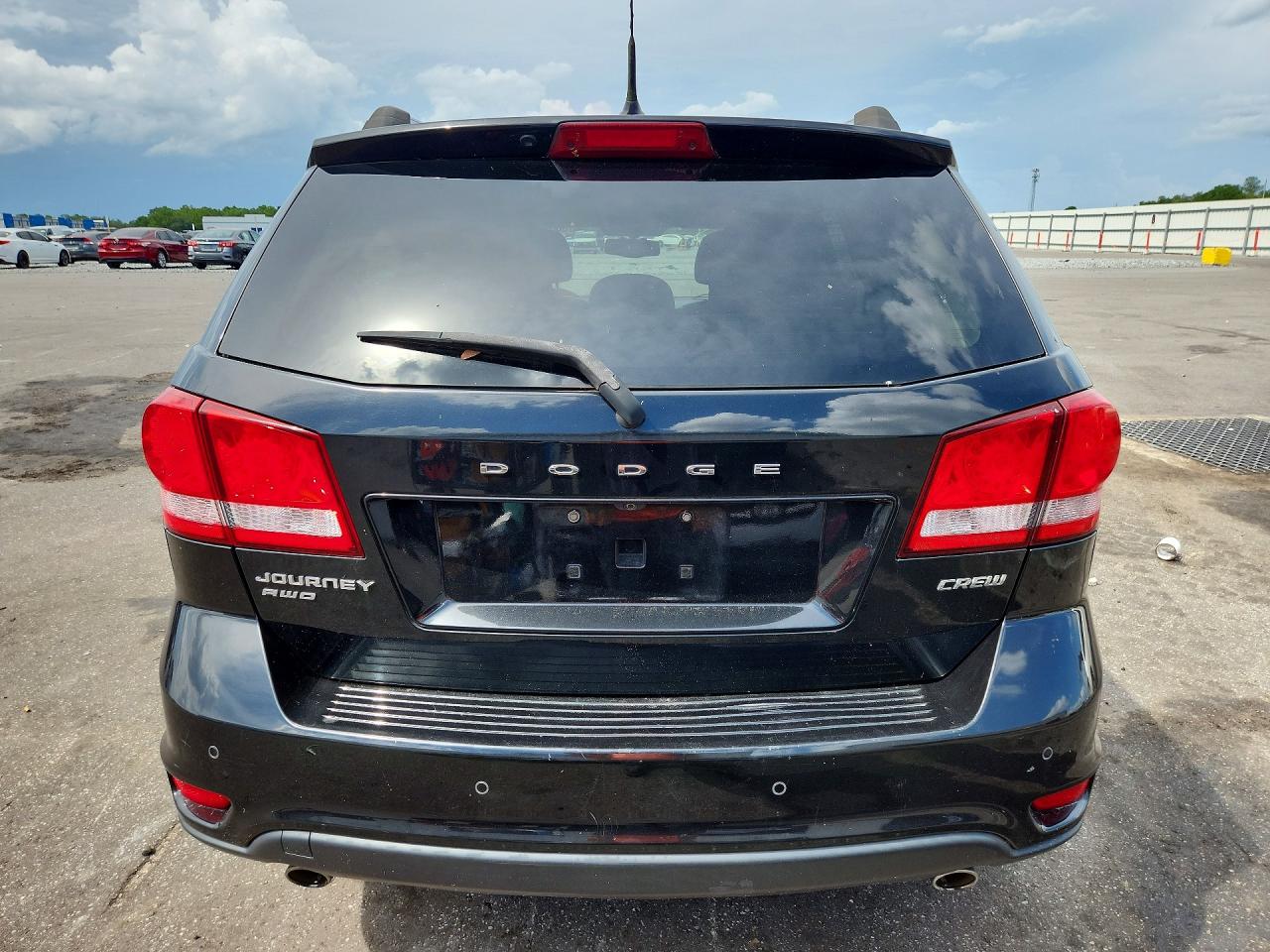 2012 Dodge Journey Crew Black vin: 3C4PDDDG9CT222822