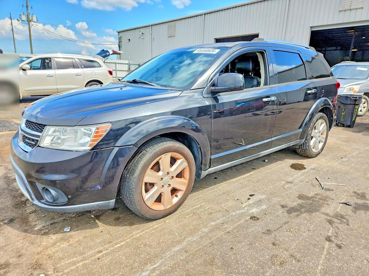 2012 Dodge Journey Crew Black vin: 3C4PDDDG9CT222822