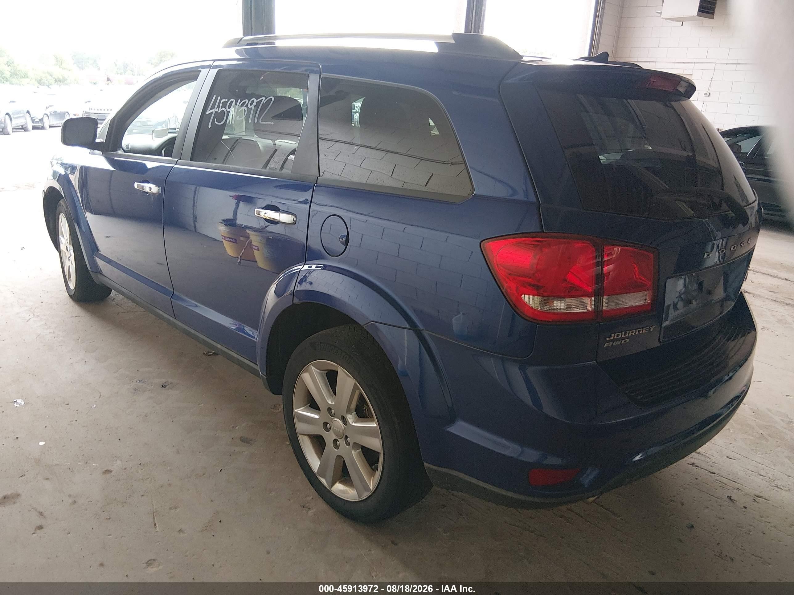 2012 Dodge Journey Crew Blue vin: 3C4PDDDG9CT354558