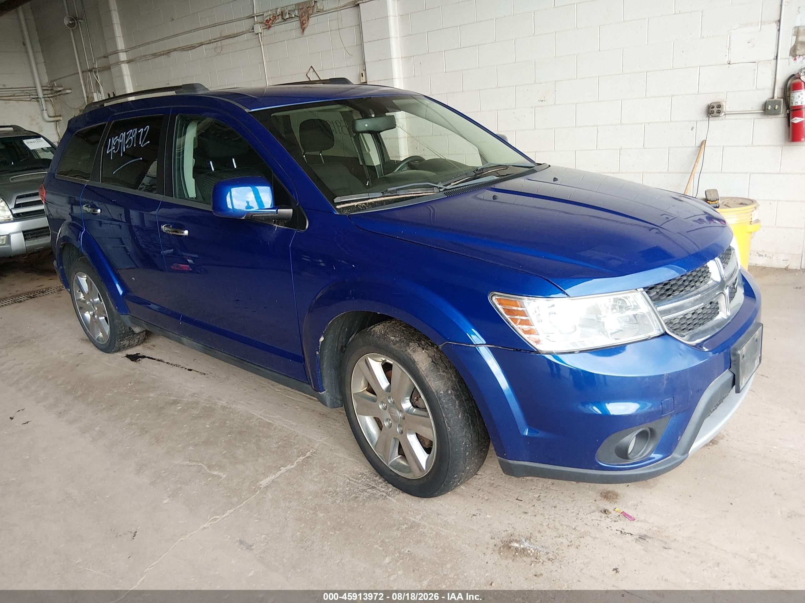 2012 Dodge Journey Crew Blue vin: 3C4PDDDG9CT354558