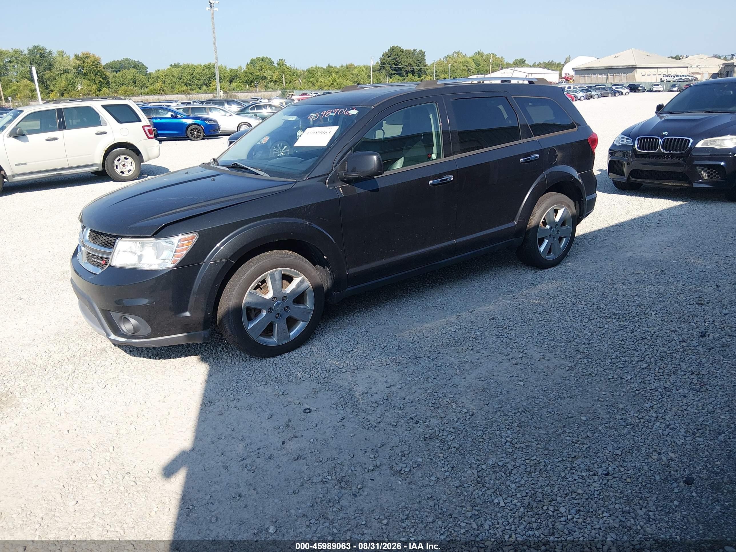 2013 Dodge Journey Crew Black vin: 3C4PDDDG9DT521762