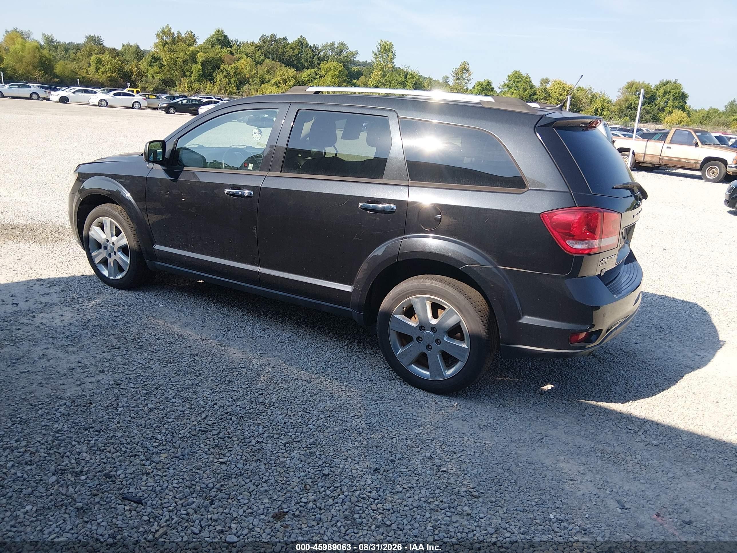 2013 Dodge Journey Crew Black vin: 3C4PDDDG9DT521762