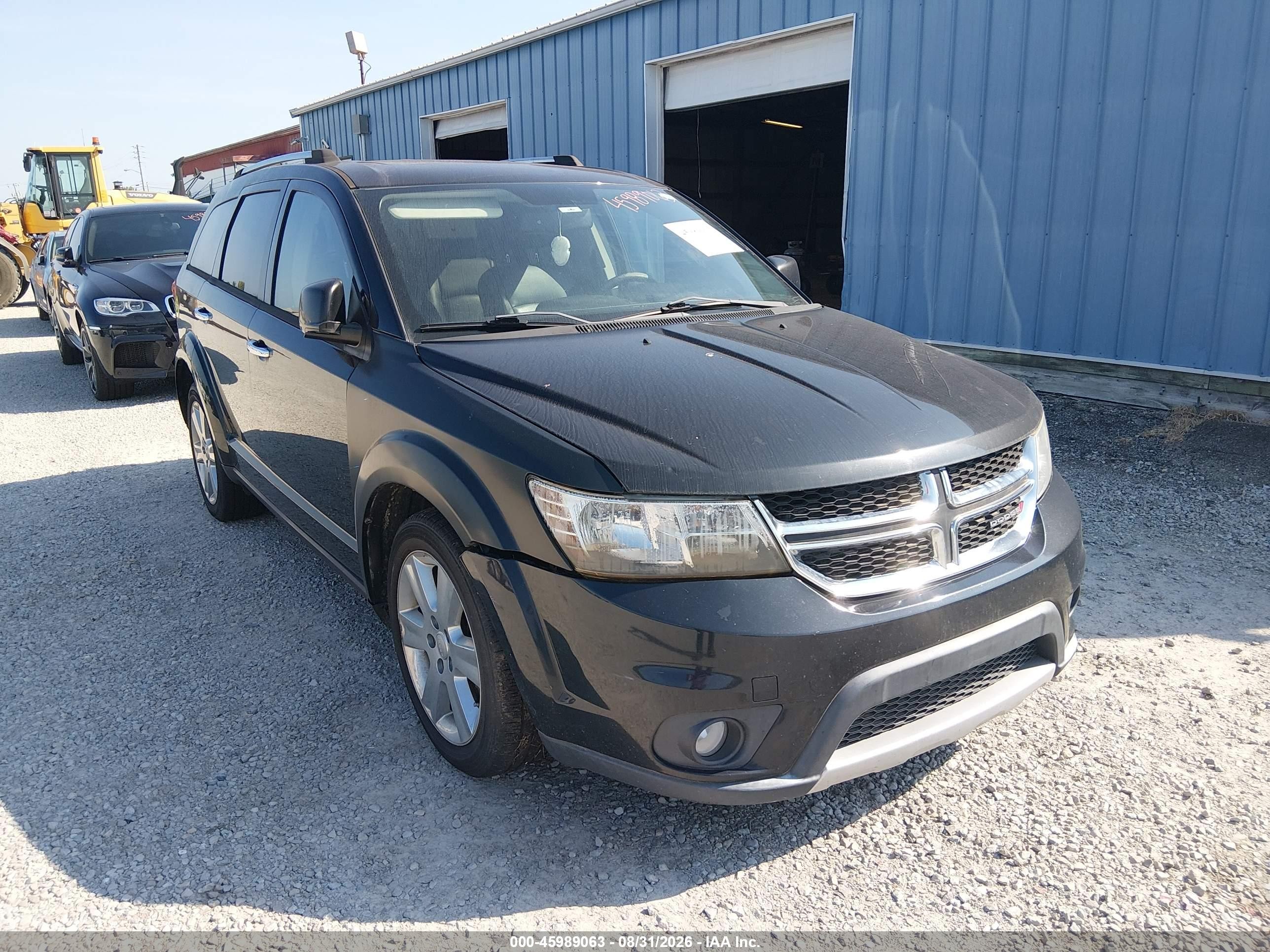 2013 Dodge Journey Crew Black vin: 3C4PDDDG9DT521762