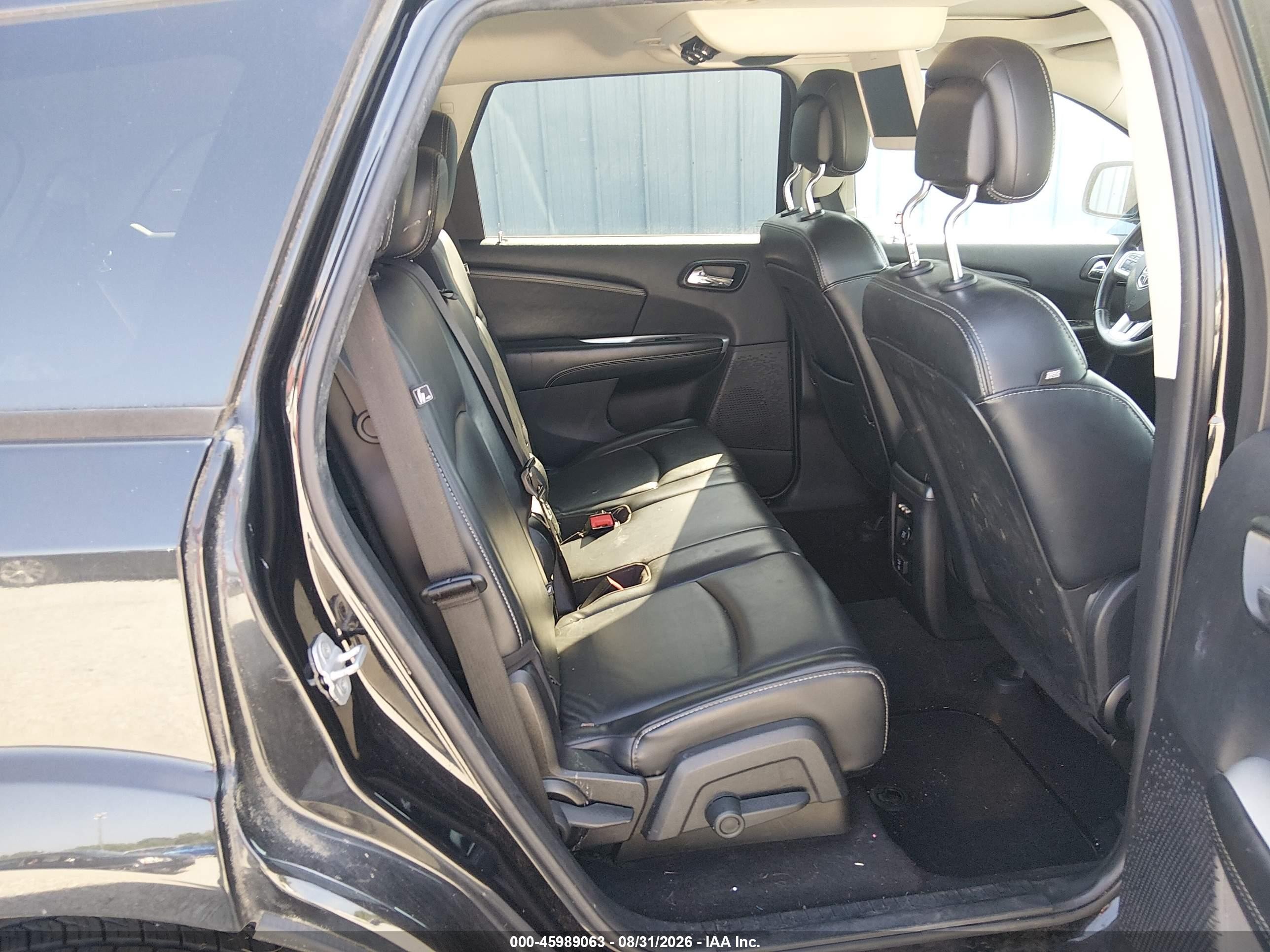 2013 Dodge Journey Crew Black vin: 3C4PDDDG9DT521762
