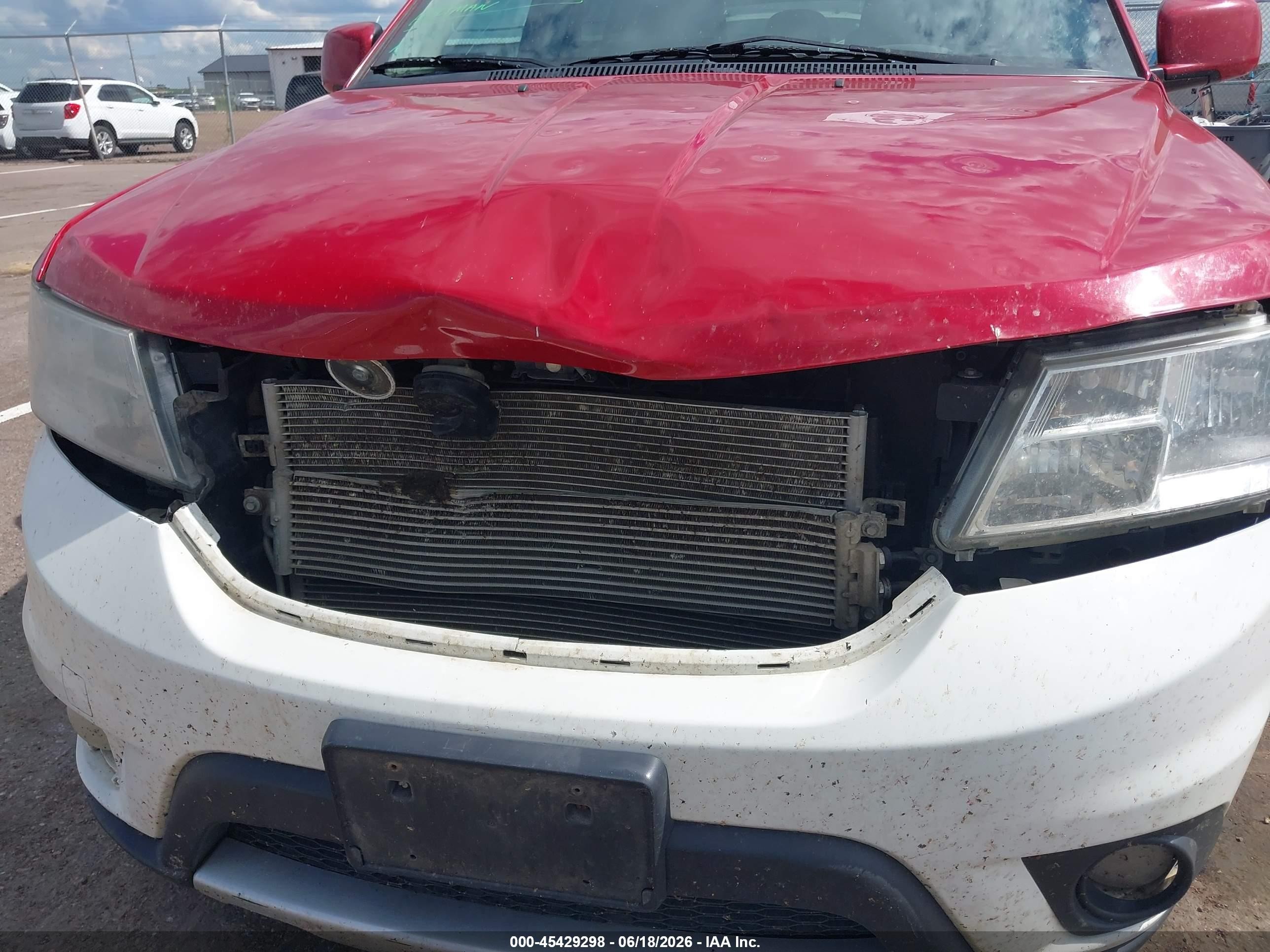 2014 Dodge Journey Limited Red vin: 3C4PDDDG9ET217283