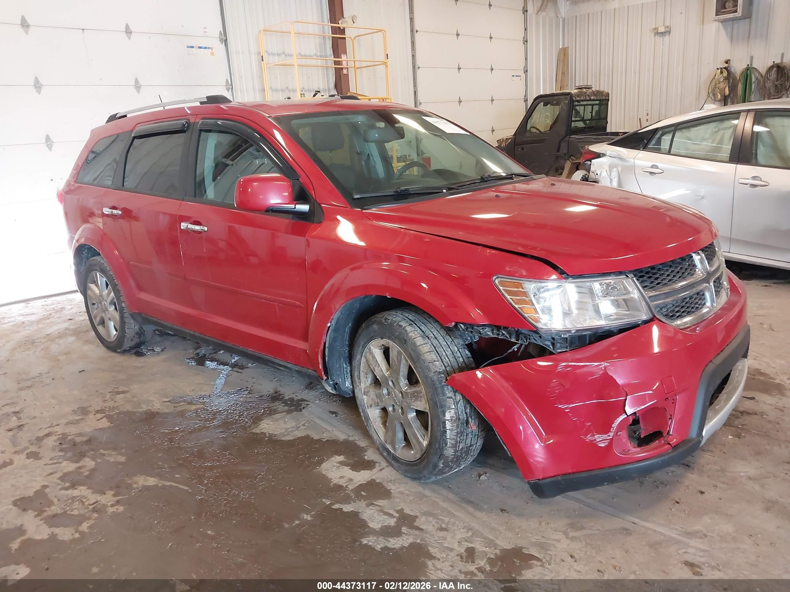 2014 Dodge Journey Limited Red vin: 3C4PDDDG9ET278844