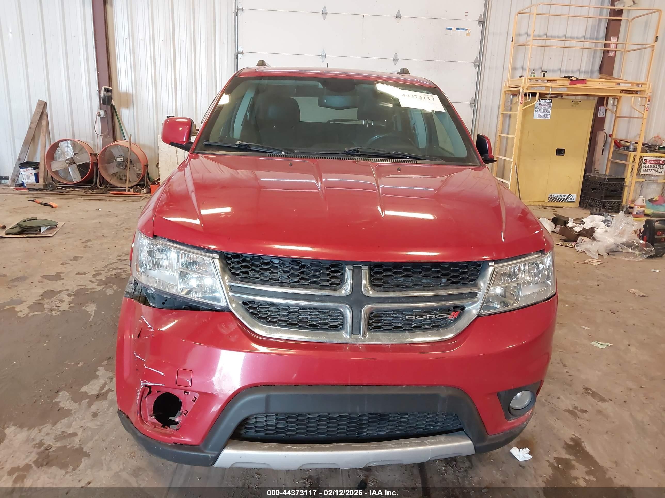 2014 Dodge Journey Limited Red vin: 3C4PDDDG9ET278844