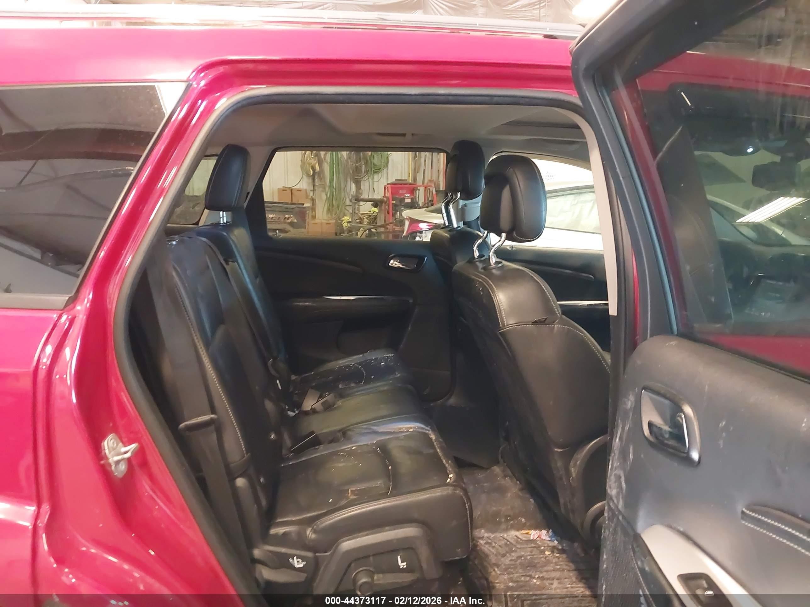 2014 Dodge Journey Limited Red vin: 3C4PDDDG9ET278844
