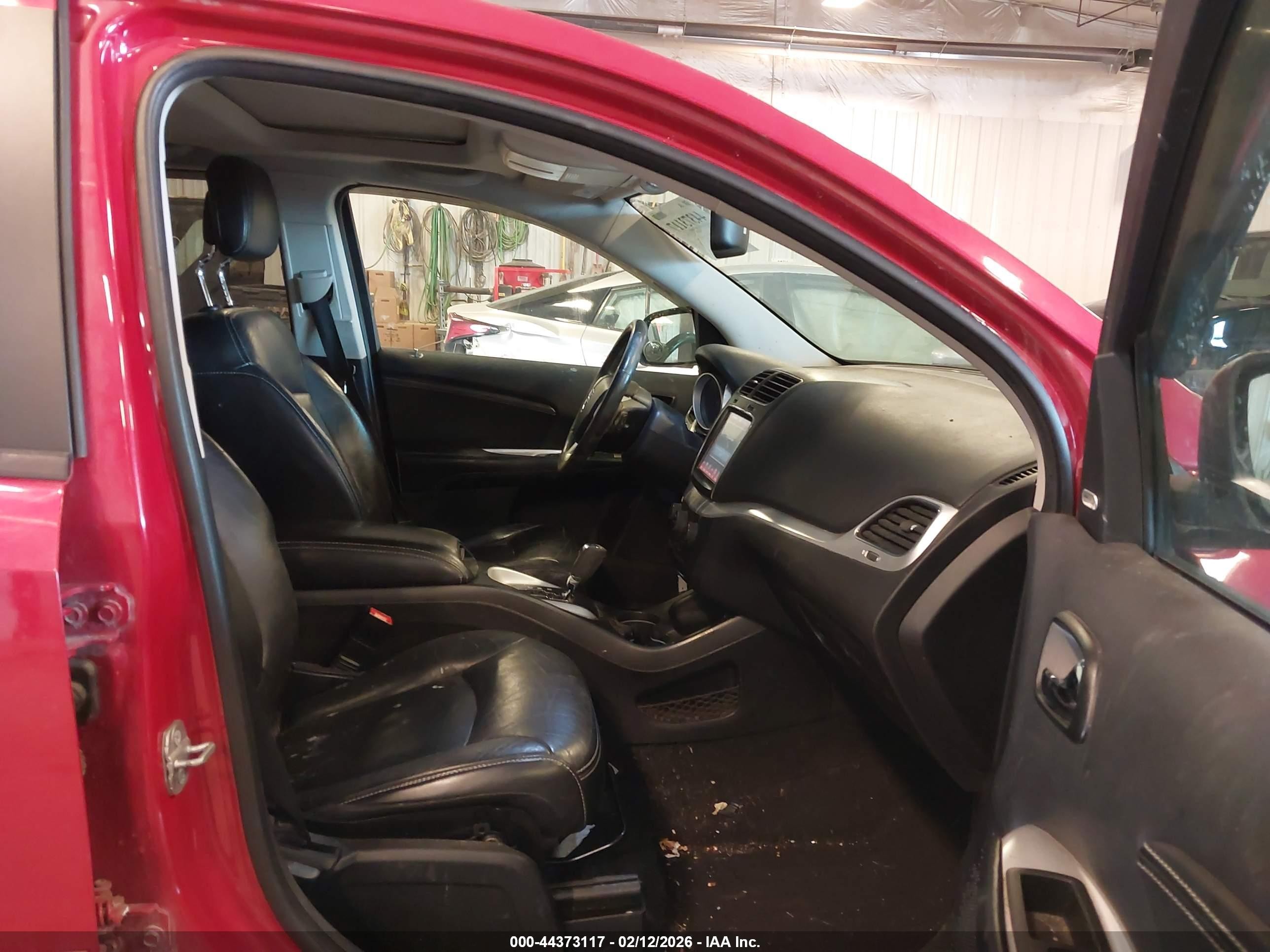2014 Dodge Journey Limited Red vin: 3C4PDDDG9ET278844