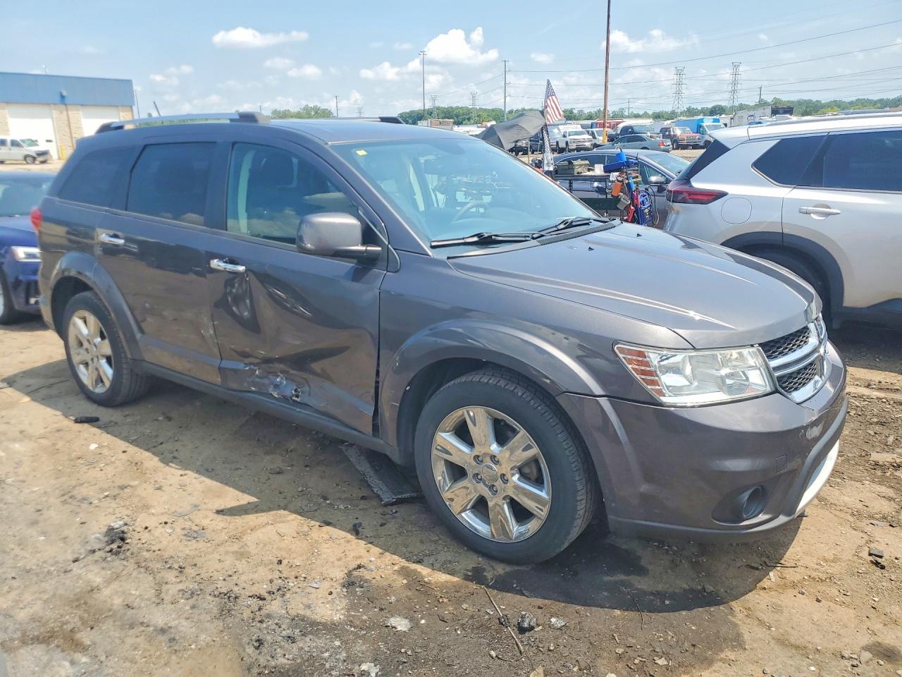 2014 Dodge Journey Limited Серый vin: 3C4PDDDG9ET313026