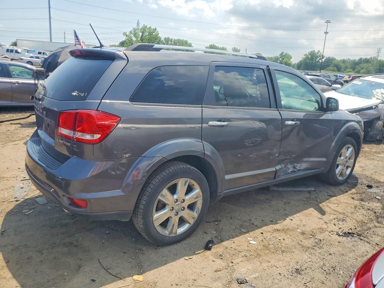 2014 Dodge Journey Limited Серый vin: 3C4PDDDG9ET313026