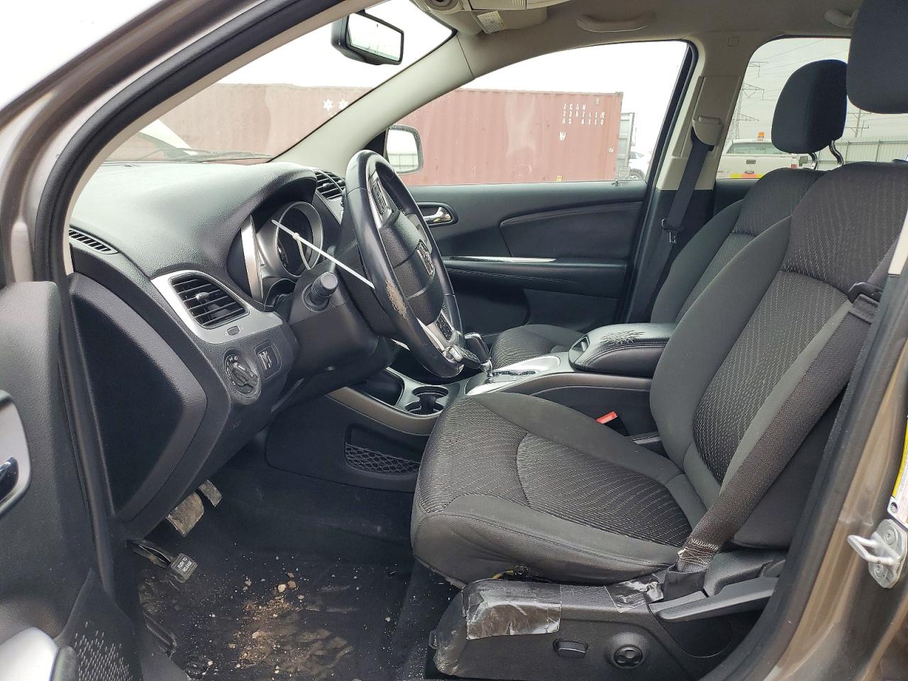 2012 Dodge Journey Gray vin: 3C4PDDDGXCT235191