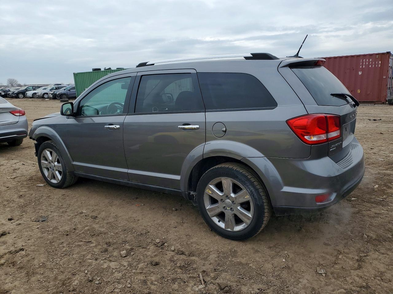 2012 Dodge Journey Gray vin: 3C4PDDDGXCT235191