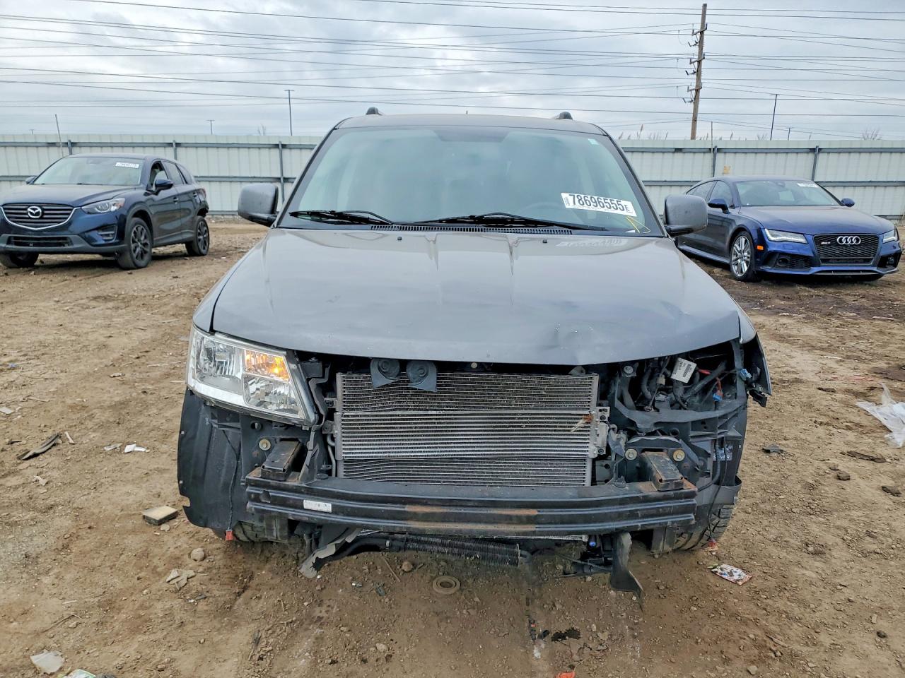 2012 Dodge Journey Gray vin: 3C4PDDDGXCT235191