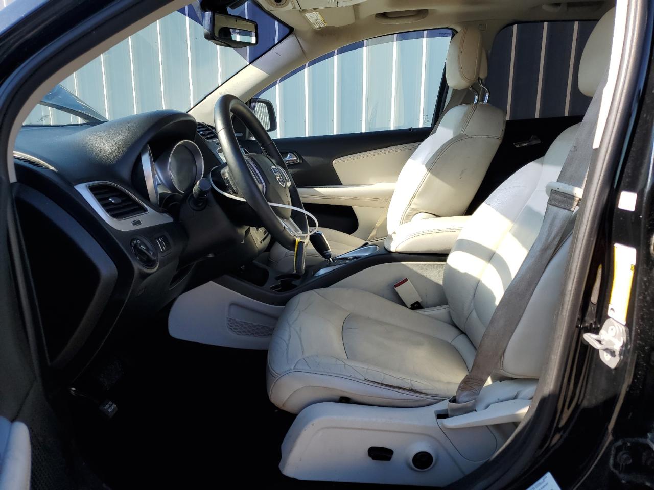 2014 Dodge Journey Limited Black vin: 3C4PDDDGXET154145 Damage: Left Front Seat Cushion, Worn, Replacement Required