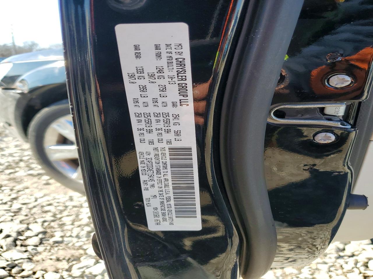 2014 Dodge Journey Limited Black vin: 3C4PDDDGXET154145