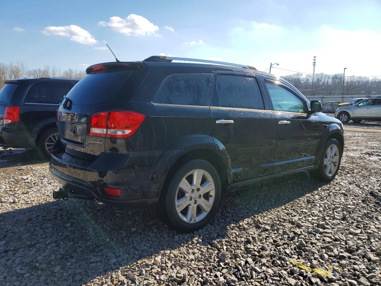 2014 Dodge Journey Limited Black vin: 3C4PDDDGXET154145