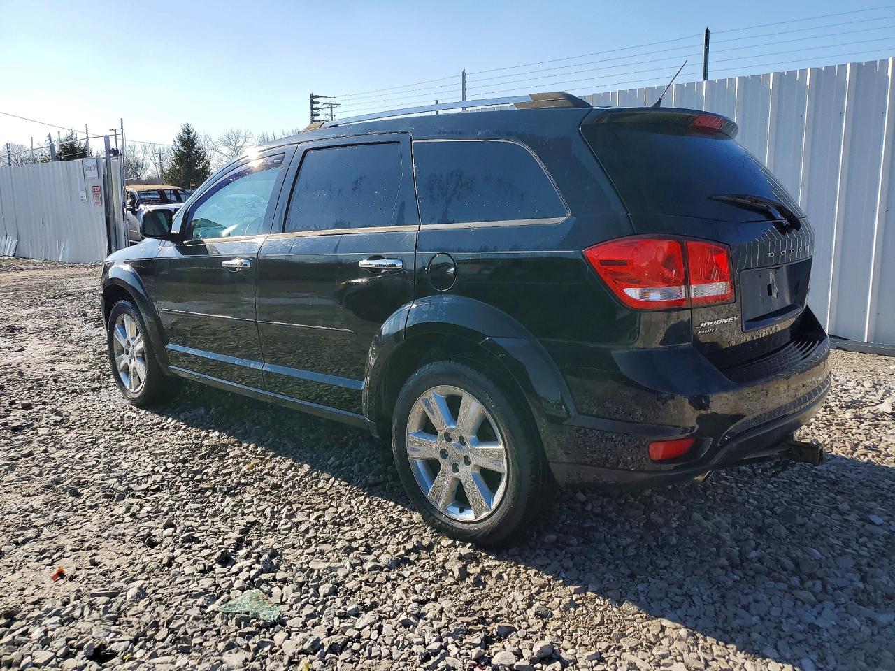 2014 Dodge Journey Limited Black vin: 3C4PDDDGXET154145