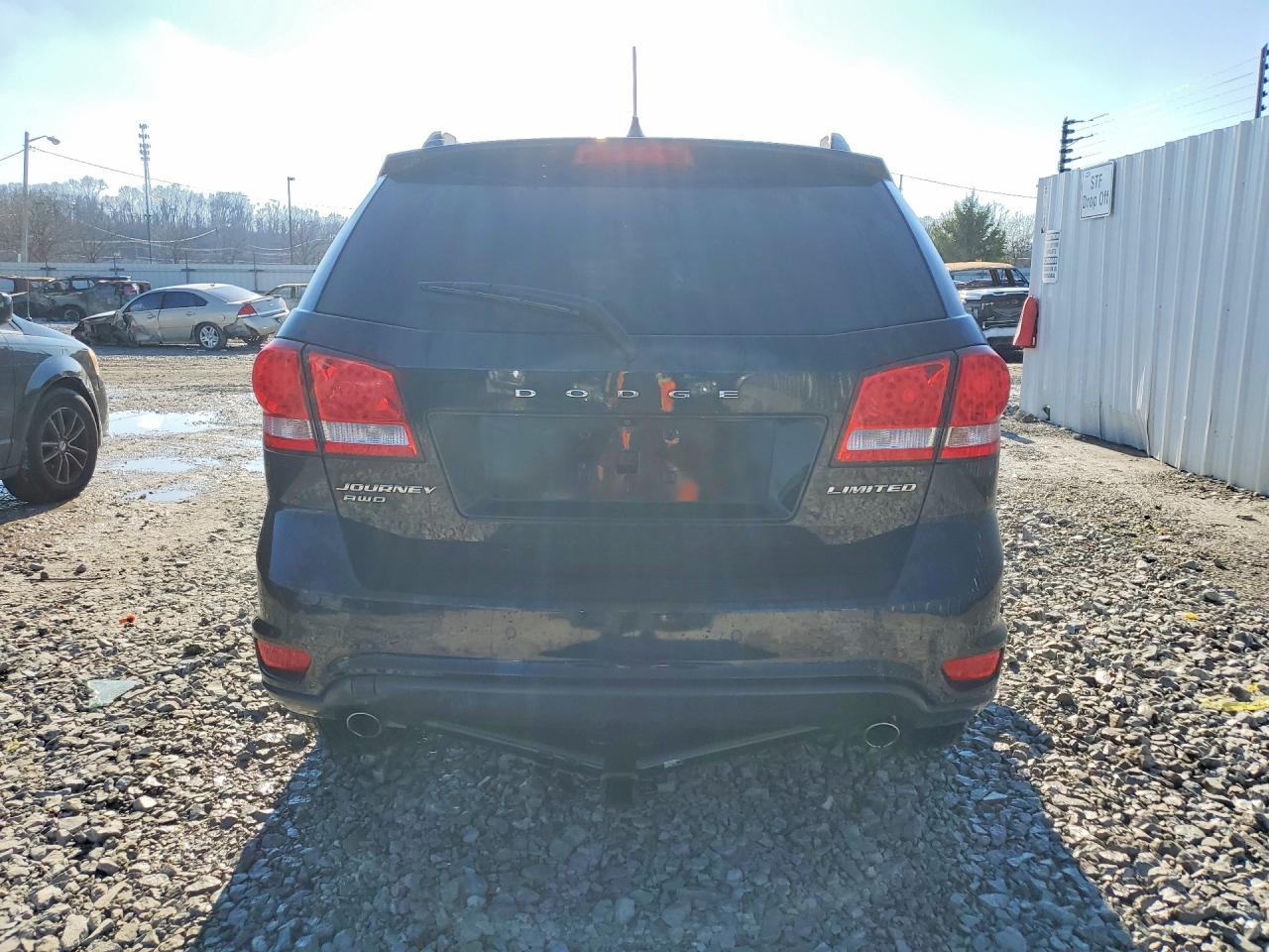 2014 Dodge Journey Limited Black vin: 3C4PDDDGXET154145