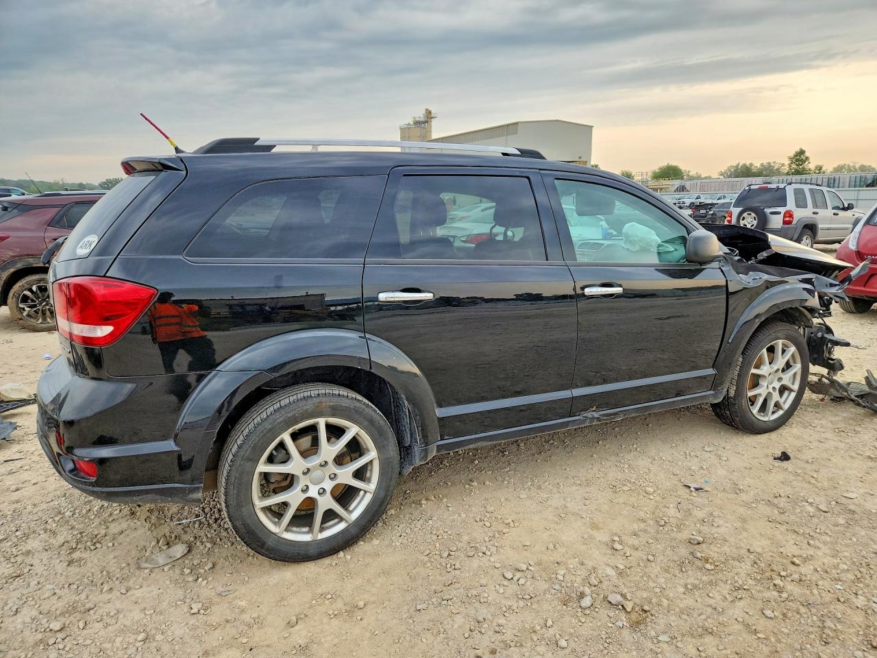 2014 Dodge Journey Limited Черный vin: 3C4PDDDGXET220192