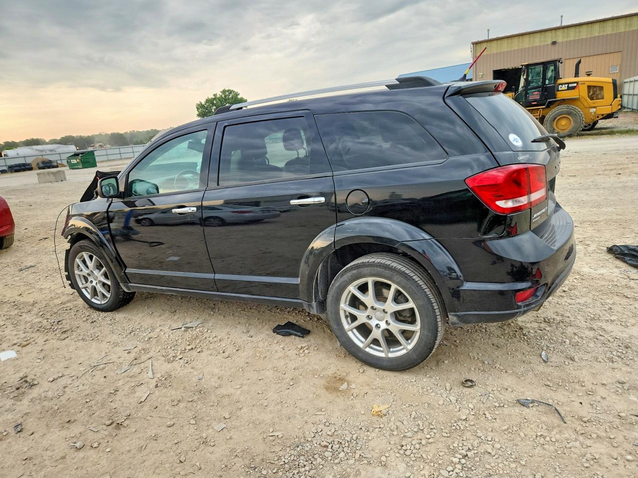 2014 Dodge Journey Limited Черный vin: 3C4PDDDGXET220192