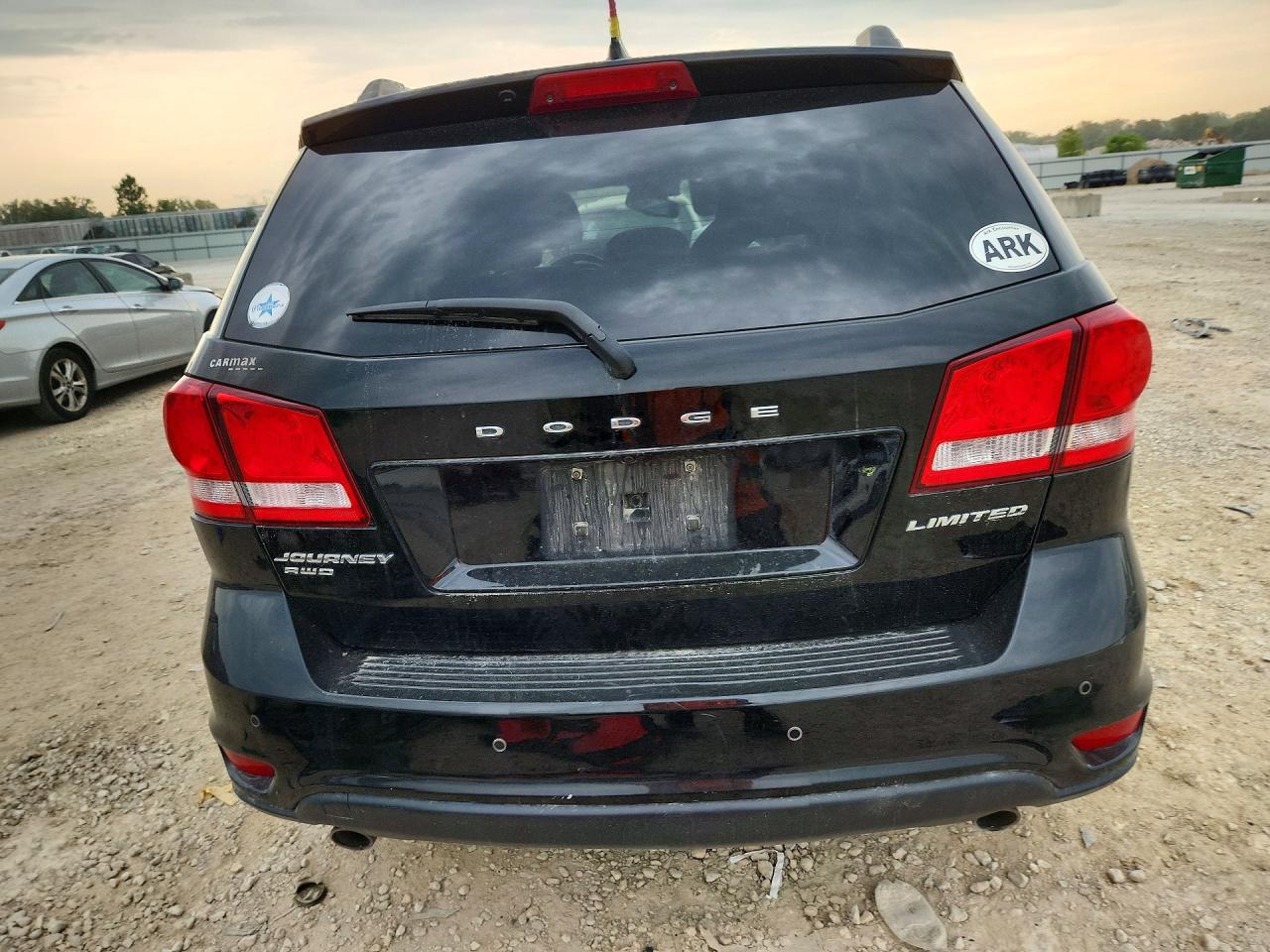 2014 Dodge Journey Limited Черный vin: 3C4PDDDGXET220192