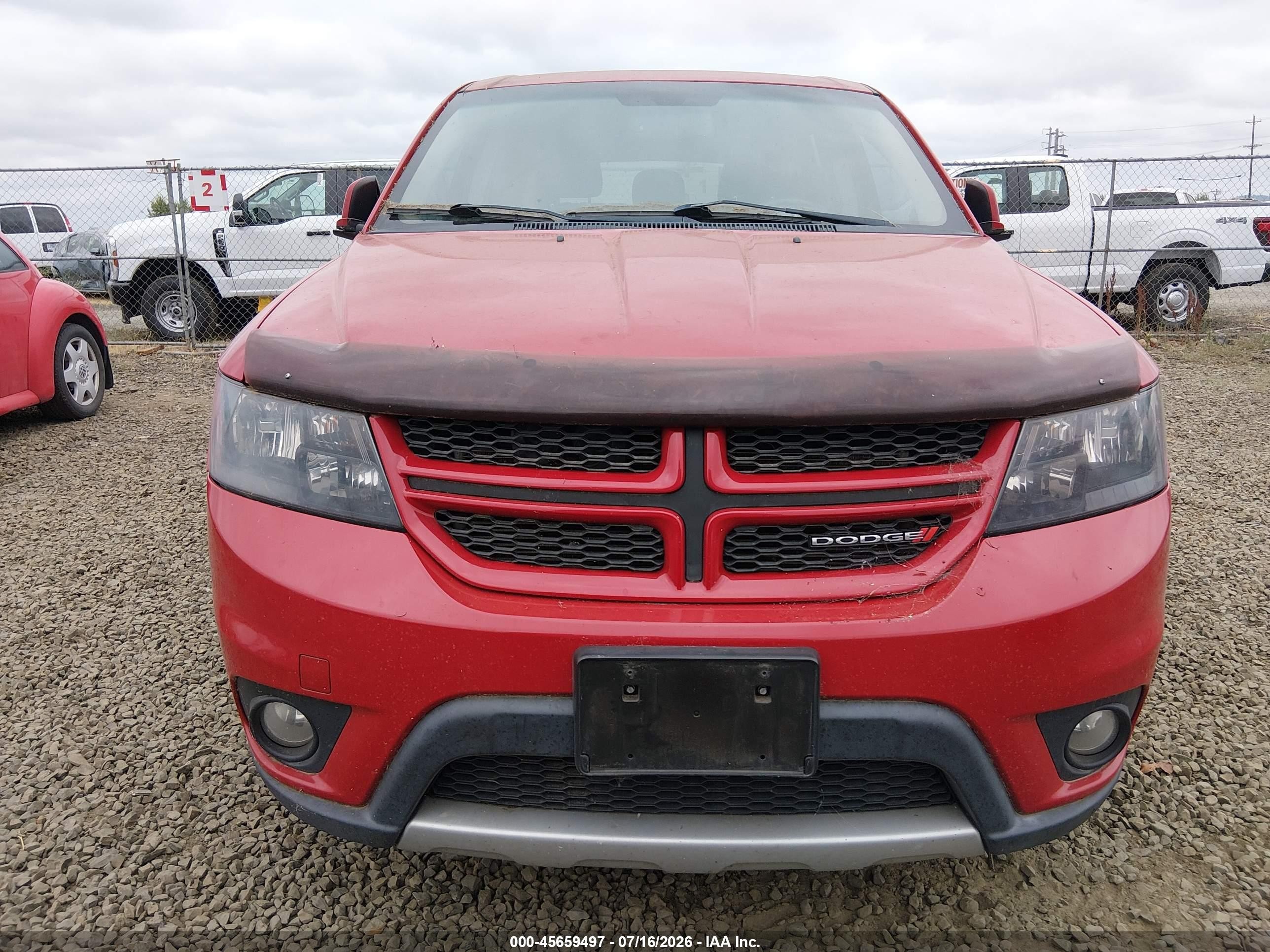 2014 Dodge Journey R/t Красный vin: 3C4PDDEG0ET185564