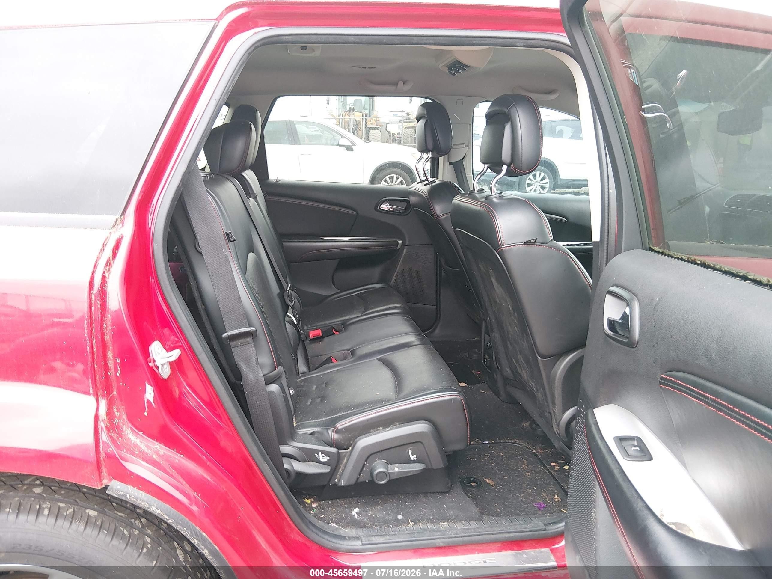 2014 Dodge Journey R/t Красный vin: 3C4PDDEG0ET185564