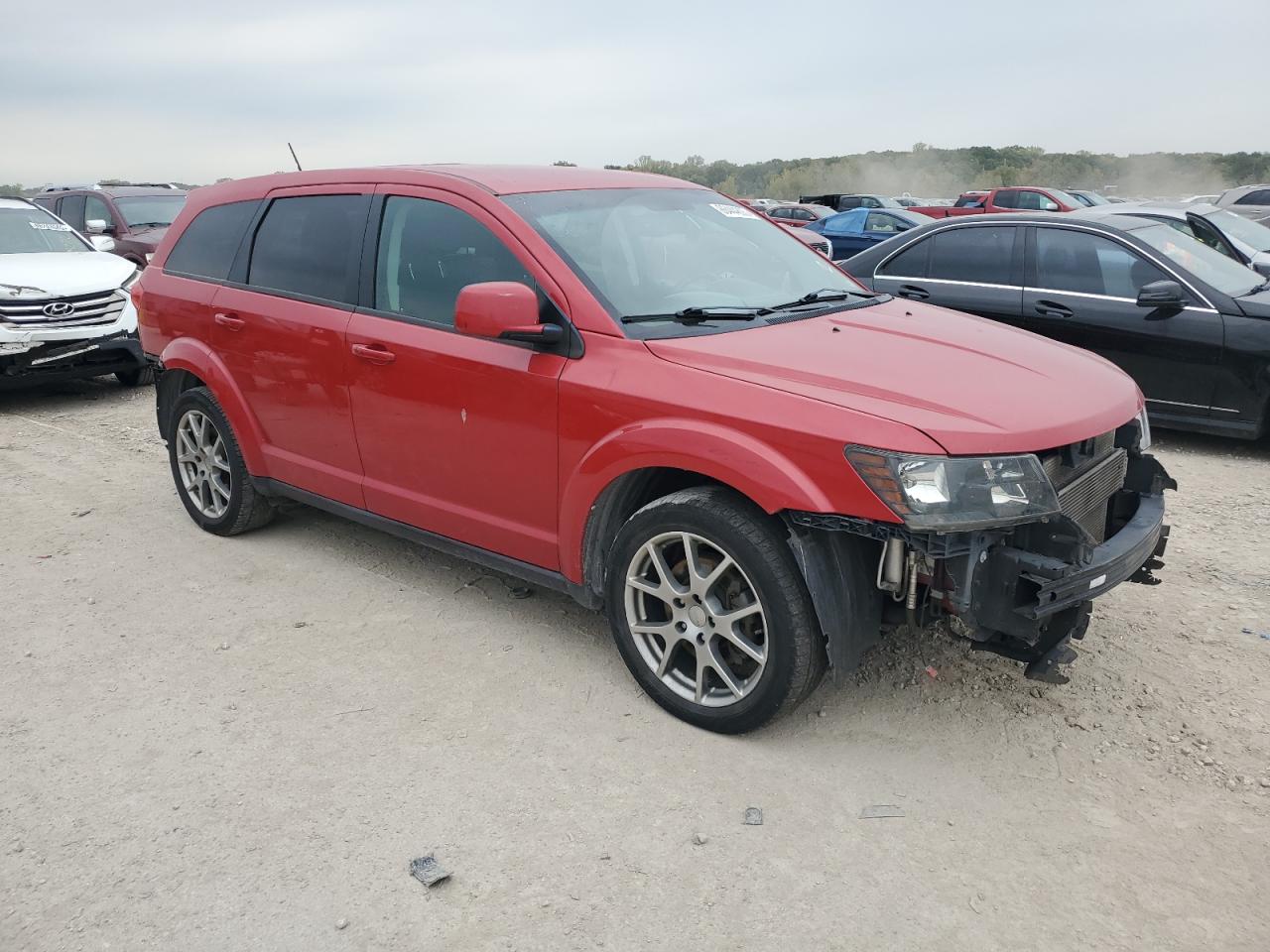 2015 Dodge Journey R/t Red vin: 3C4PDDEG0FT593516