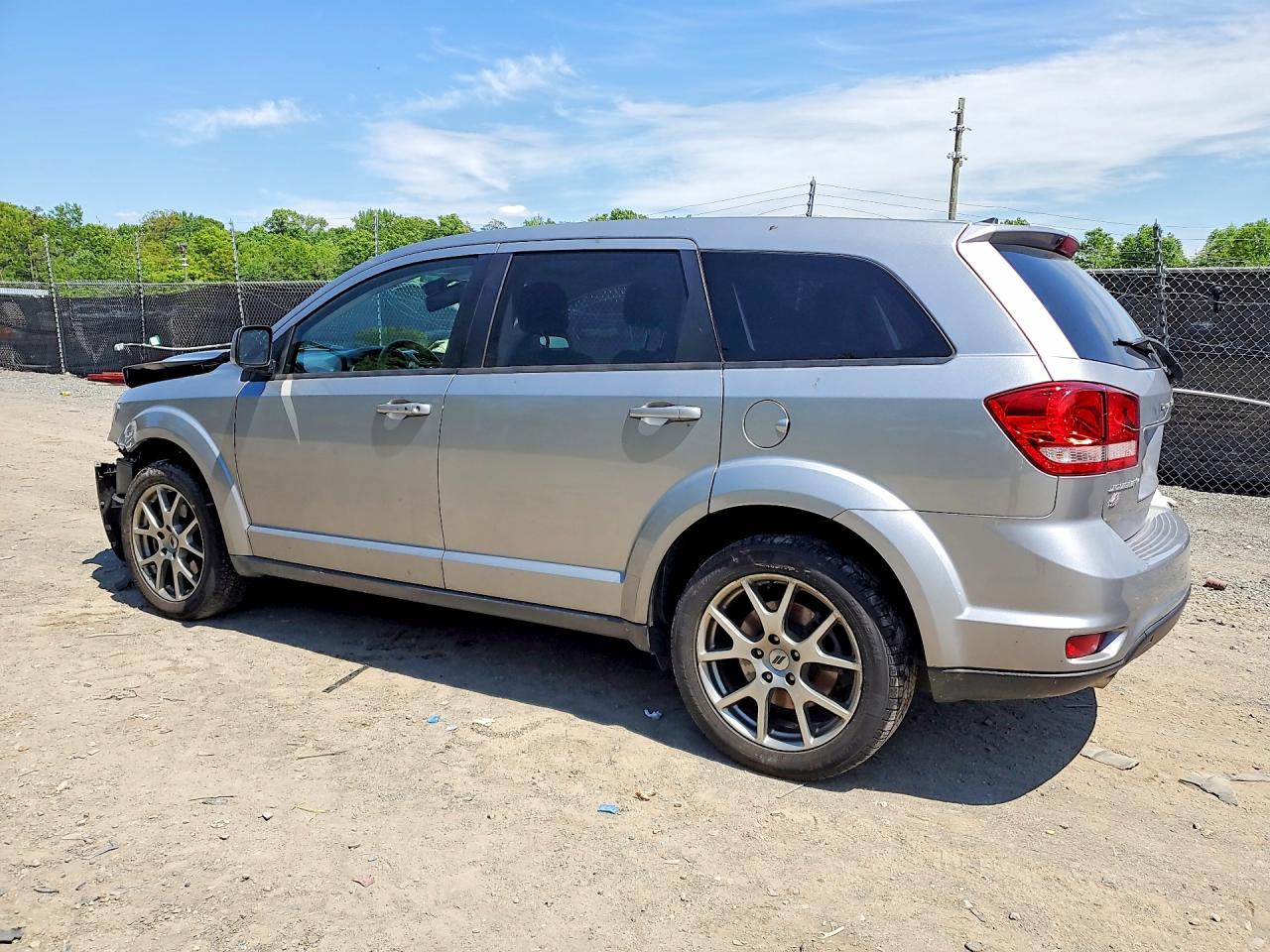 2018 Dodge Journey Gt Silver vin: 3C4PDDEG0JT523278
