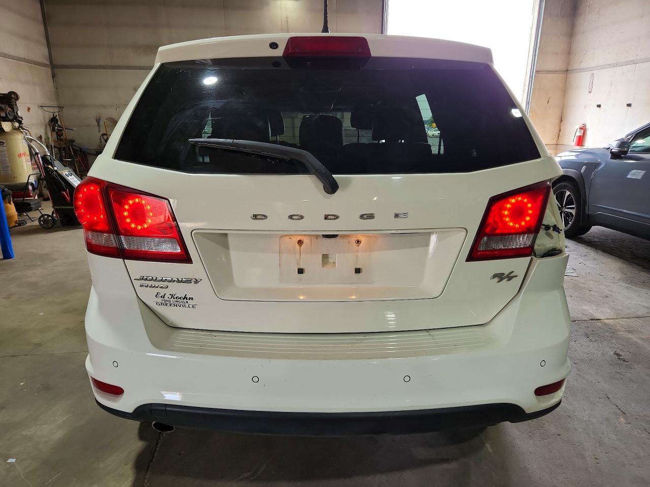2014 Dodge Journey R/t White vin: 3C4PDDEG1ET279081