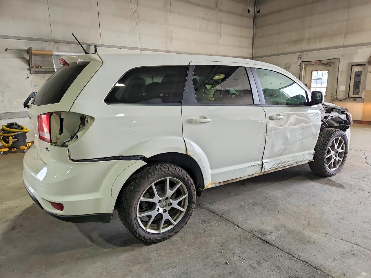 2014 Dodge Journey R/t White vin: 3C4PDDEG1ET279081