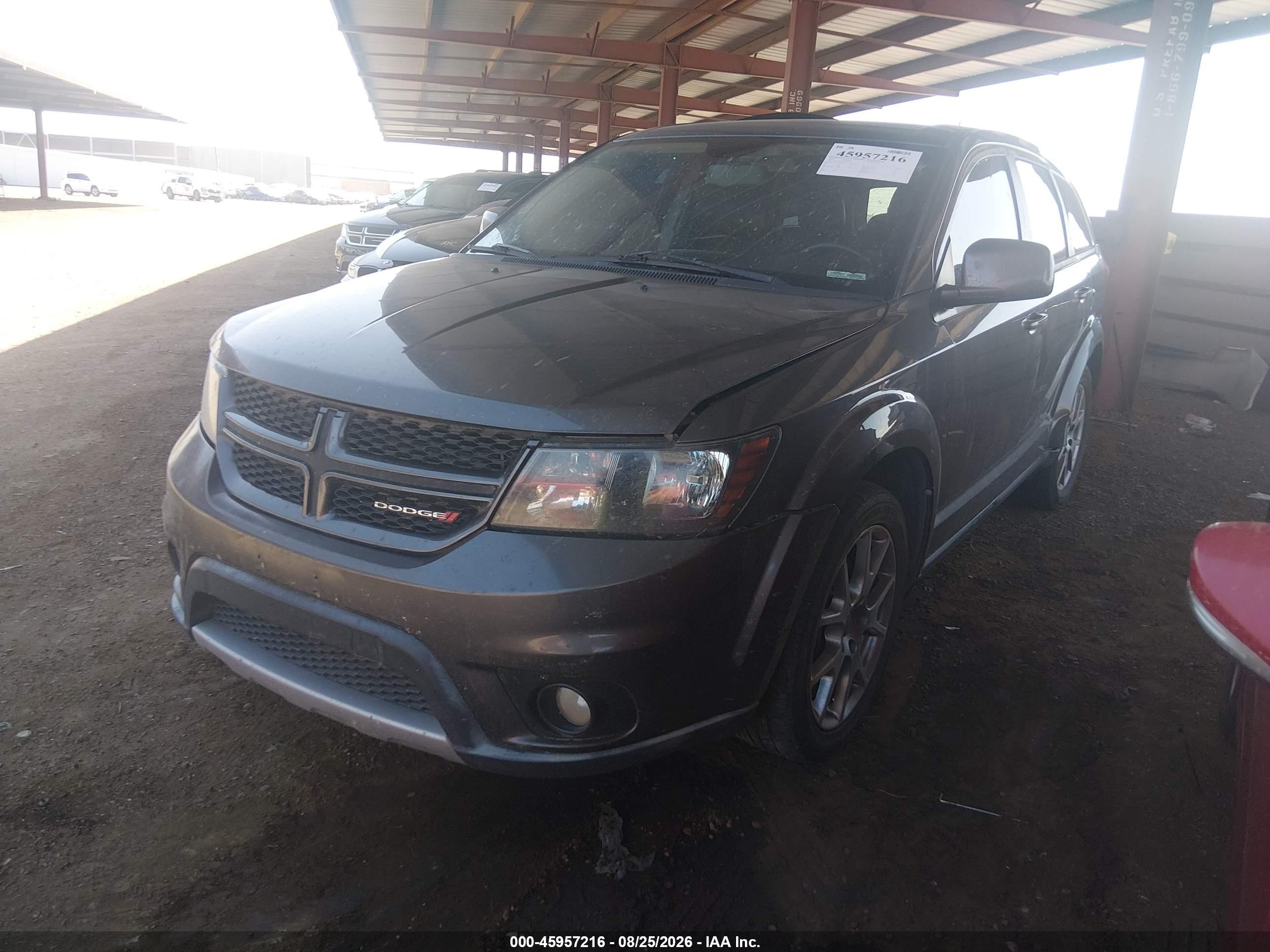 2015 Dodge Journey R/t Gray vin: 3C4PDDEG1FT554871