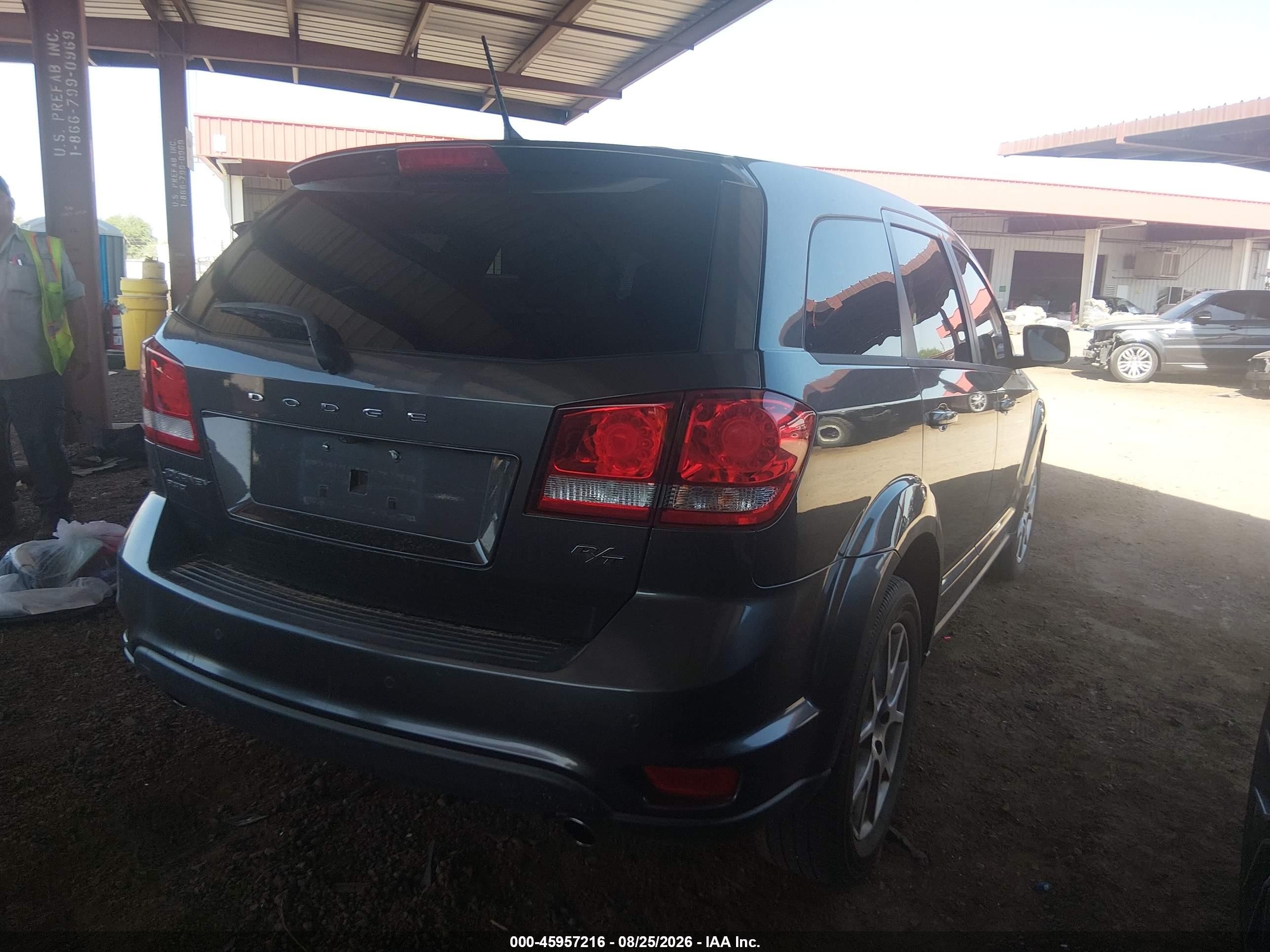 2015 Dodge Journey R/t Gray vin: 3C4PDDEG1FT554871