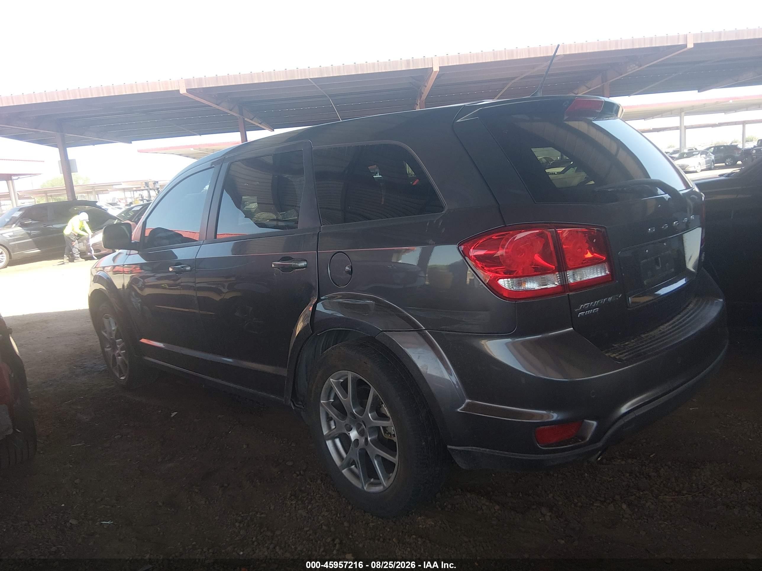 2015 Dodge Journey R/t Gray vin: 3C4PDDEG1FT554871