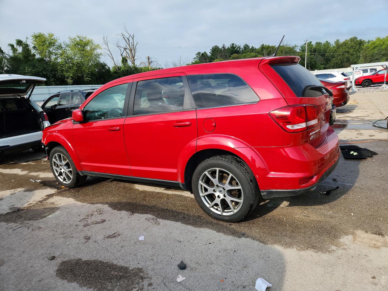 2018 Dodge Journey Gt Red vin: 3C4PDDEG1JT390952